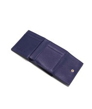 COCCINELLE METALLIC SOFT Portefeuille en cuir grain&eacute; bleu roi - Portefeuilles Femme - 2