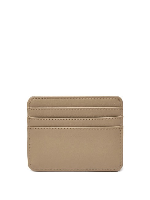 REFINED  Porte-carte plat beige - Portefeuilles Femme