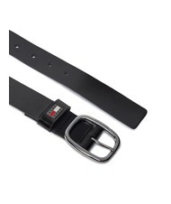 TOMMY HILFIGER TOMMY JEANS OVAL  Ceinture en cuir raccourcissable le noir - Ceintures - 2