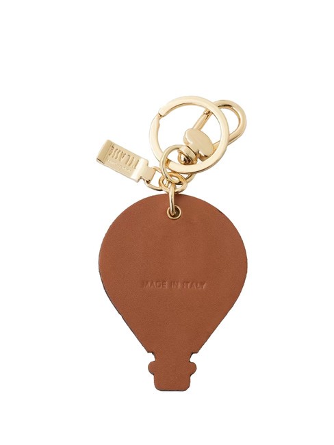GEO CLASSIC Porte-clés pendentif montgolfière NATUREL - Porte-clés