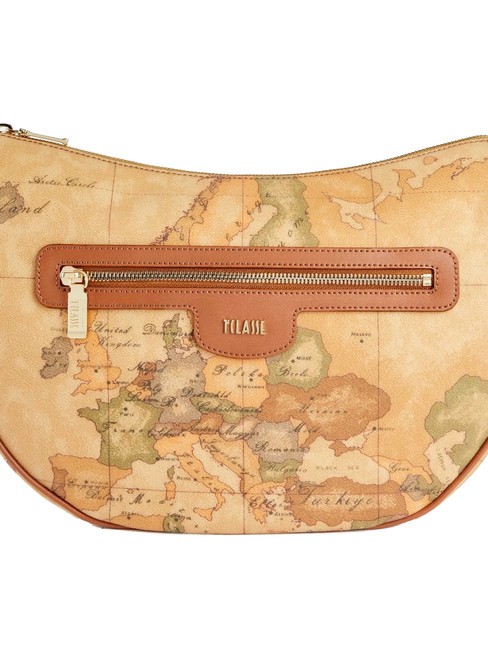 GEO CLASSIC Sac porté épaule croissant NATUREL - Sacs pour Femme