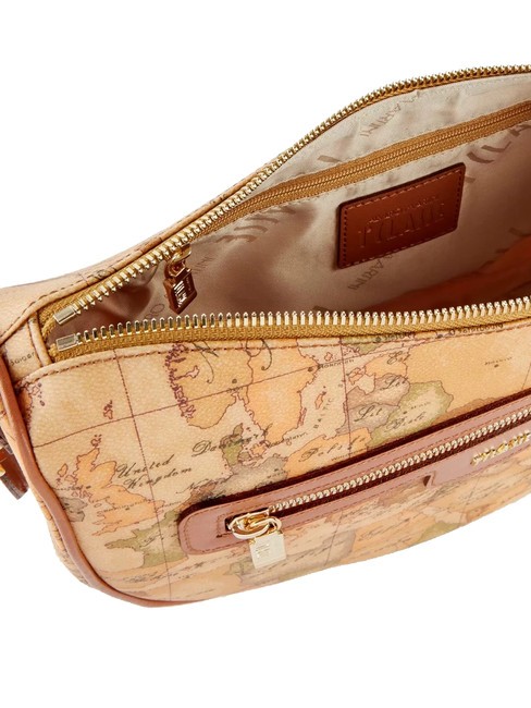 GEO CLASSIC Sac porté épaule croissant NATUREL - Sacs pour Femme