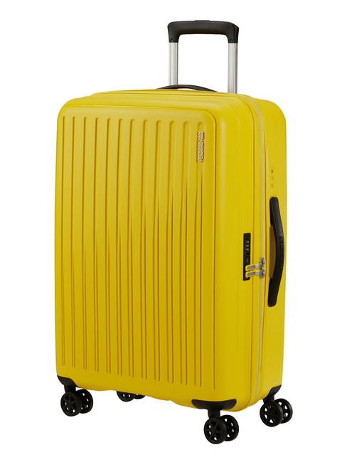 REJOY Chariot de taille moyenne jaune électrique - Valises Rigides