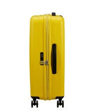 AMERICAN TOURISTER REJOY Chariot de taille moyenne jaune électrique - Valises Rigides - 4