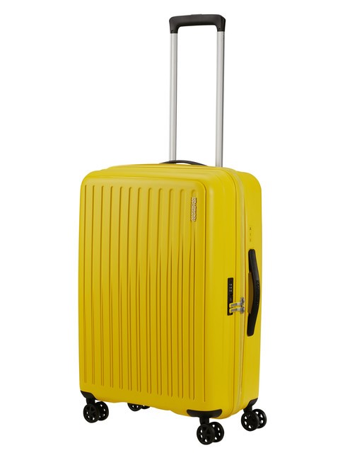 REJOY Chariot de taille moyenne jaune électrique - Valises Rigides