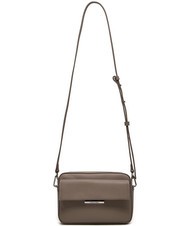 CALVIN KLEIN LINEAR Mini sac &agrave; bandouli&egrave;re cendre - Sacs pour Femme - 3