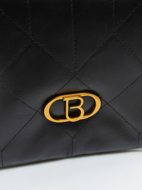 CHAMONIX  Sac bandouli&egrave;re, en cuir Noir - Sacs pour Femme