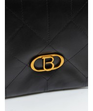 TOSCA BLU CHAMONIX  Sac bandouli&egrave;re, en cuir Noir - Sacs pour Femme - 3