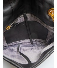 TOSCA BLU CHAMONIX  Sac bandouli&egrave;re, en cuir Noir - Sacs pour Femme - 5