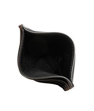 JOHN RICHMOND EMBOSSED LOGO Porte-cartes plat en cuir noir - Portefeuilles Homme - 3