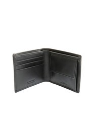 JOHN RICHMOND EMBOSSED LOGO Portefeuille en cuir avec porte-monnaie noir - Portefeuilles Homme - 2
