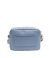 GIANNI CHIARINI LOGO PRINT Sac de chambre en cuir martelé ming bleu - Sacs pour Femme - 4