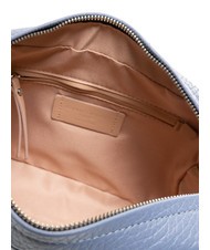 GIANNI CHIARINI LOGO PRINT Sac de chambre en cuir martelé ming bleu - Sacs pour Femme - 5