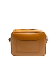 GIANNI CHIARINI LOGO PRINT Sac de chambre en cuir lisse bronzage - Sacs pour Femme - 4