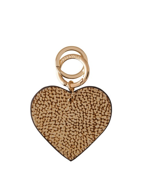 HEART Porte-clés coeur op / natu - Porte-clés