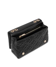 LOVE MOSCHINO LOGO QUILT Sac à bandoulière ne / offw - Sacs pour Femme - 3