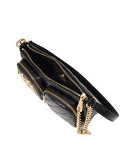 LOVE MOSCHINO CITY POCKETS Sac porté épaule matelassé Noir - Sacs pour Femme - 4