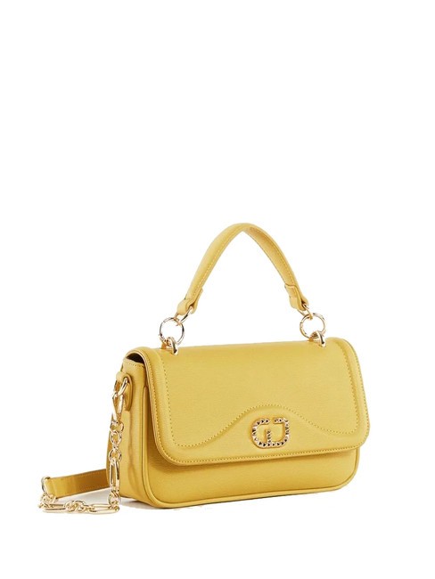 CLAUDIE Sac à main avec bandoulière jaune - Sacs pour Femme