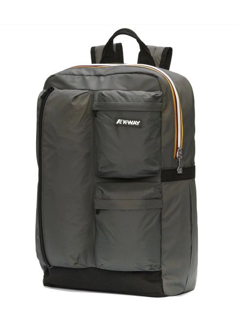 AMBERT Sac &agrave; dos pour ordinateur portable 15,6" vert noir&acirc;tre - Sacs &agrave; dos pour ordinateur portable