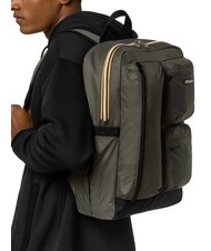 KWAY AMBERT Sac &agrave; dos pour ordinateur portable 15,6" vert noir&acirc;tre - Sacs &agrave; dos pour ordinateur portable - 4