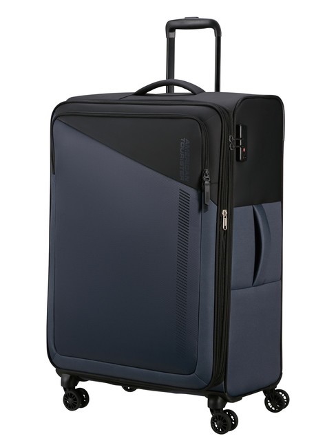 DARING DASH Grand chariot extensible gris-noir - Valises Semi-rigides