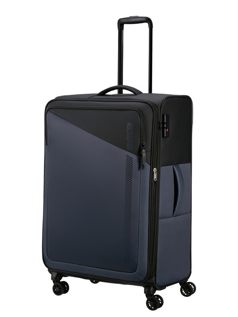 DARING DASH Grand chariot extensible gris-noir - Valises Semi-rigides