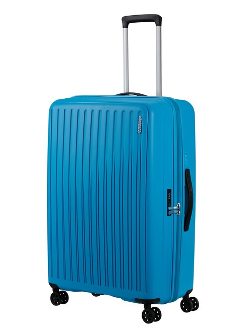 REJOY Chariot de grande taille bleu azur - Valises Rigides