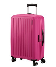 AMERICAN TOURISTER REJOY Chariot de taille moyenne rose hawaïen - Valises Rigides - 3