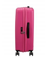 AMERICAN TOURISTER REJOY Chariot de taille moyenne rose hawaïen - Valises Rigides - 4