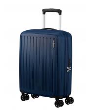 AMERICAN TOURISTER REJOY Chariot &agrave; bagages &agrave; main blu navy - Valises cabine - 3