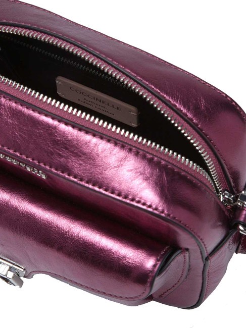 BEAT PEPITA  Mini sac bandouli&egrave;re, en cuir pulpe rose - Sacs pour Femme