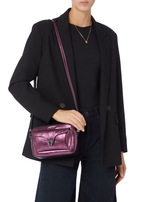 BEAT PEPITA  Mini sac bandouli&egrave;re, en cuir pulpe rose - Sacs pour Femme