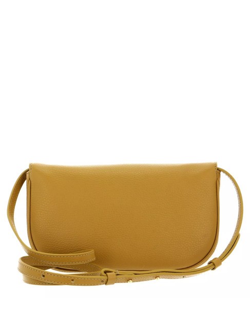 MAGIE Petit sac en cuir textur&eacute; Citronnelle - Sacs pour Femme