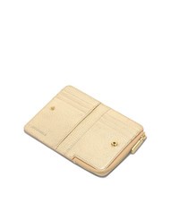 COCCINELLE METALLIC SOFT Porte-cartes en cuir d'or - Portefeuilles Femme - 2