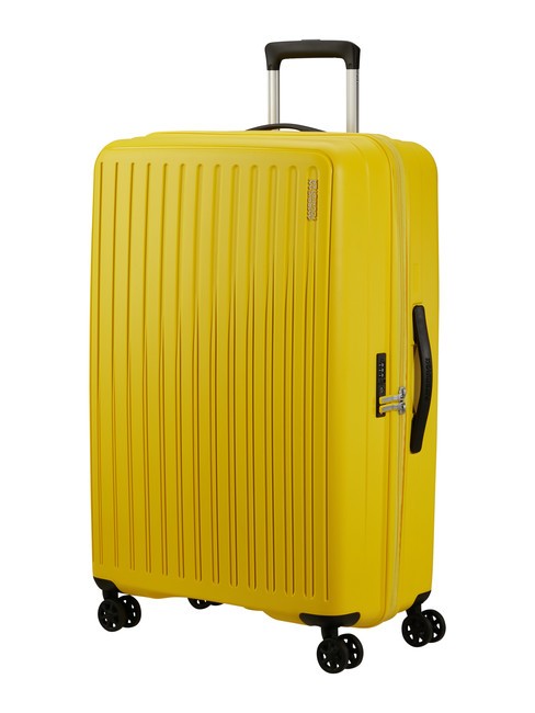 REJOY Chariot de grande taille jaune électrique - Valises Rigides