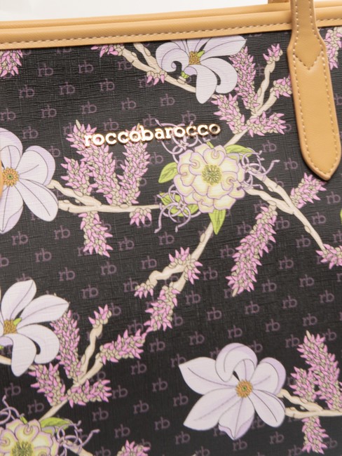 FLOWER MARKET Cabas épaule noir - Sacs pour Femme