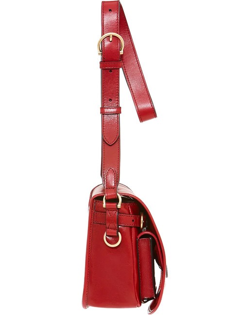 BIBA Mini sac à bandoulière cassis / or - Sacs pour Femme