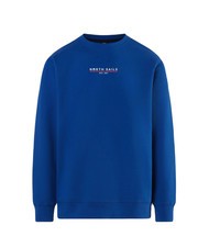 NORTH SAILS BASIC Sweat-shirt en coton avec lettrage logo surf bleu - Pulls molletonnés - 6