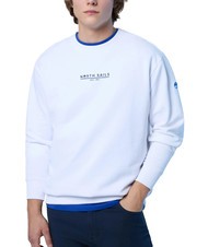 NORTH SAILS BASIC Sweat-shirt en coton avec lettrage logo blanc - Pulls molletonn&eacute;s - 3
