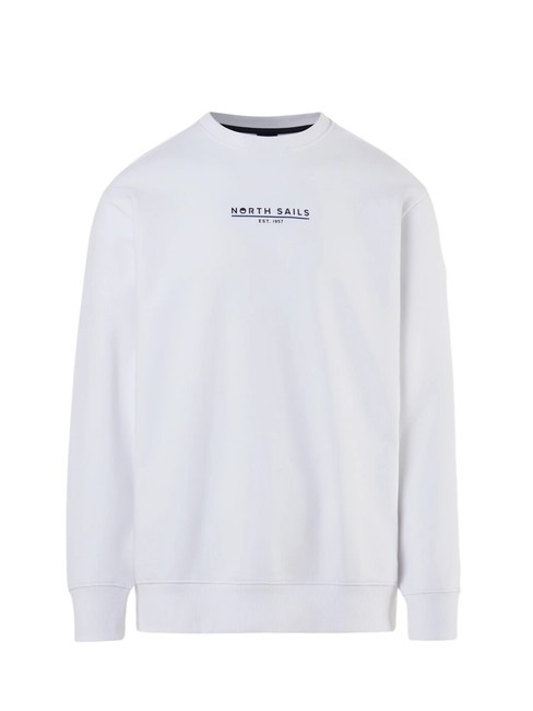 BASIC Sweat-shirt en coton avec lettrage logo blanc - Pulls molletonn&eacute;s