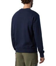 NORTH SAILS BASIC Sweat-shirt à col rond avec logo imprimé bleu marine - Pulls molletonnés - 2
