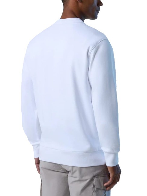 BASIC Sweat-shirt &agrave; col rond avec logo imprim&eacute; blanc - Pulls molletonn&eacute;s
