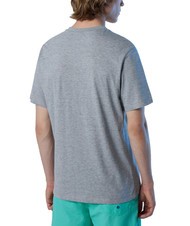 NORTH SAILS BASIC T-shirt en coton imprimé logo gris mélangé - T-shirt - 2