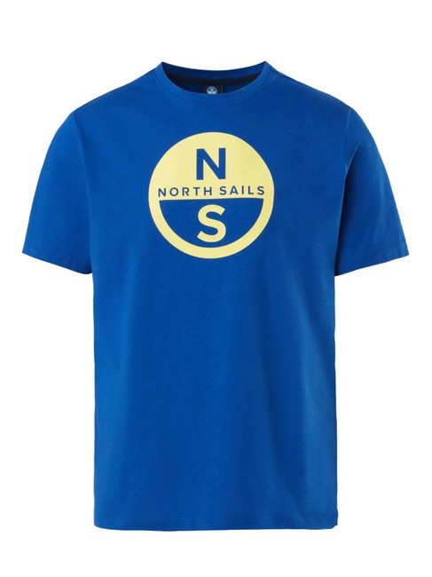 BASIC T-shirt en coton imprim&eacute; logo surf bleu - T-shirt