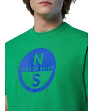NORTH SAILS BASIC T-shirt en coton imprim&eacute; logo abeille verte - T-shirt - 3