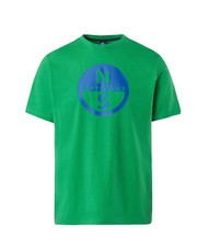 NORTH SAILS BASIC T-shirt en coton imprim&eacute; logo abeille verte - T-shirt - 4