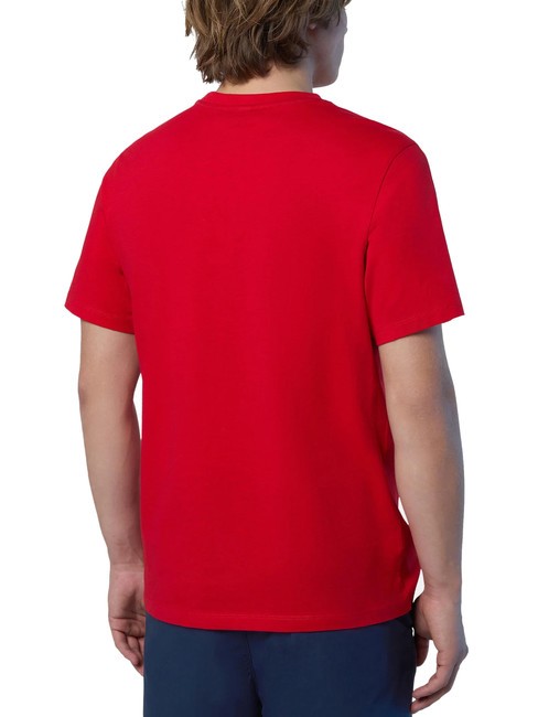 BOLLO T-shirt en coton rouge - T-shirt