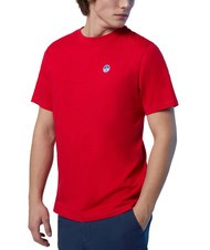 NORTH SAILS BOLLO T-shirt en coton rouge - T-shirt - 3