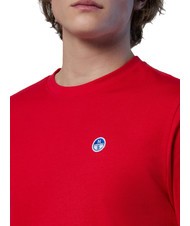 NORTH SAILS BOLLO T-shirt en coton rouge - T-shirt - 4