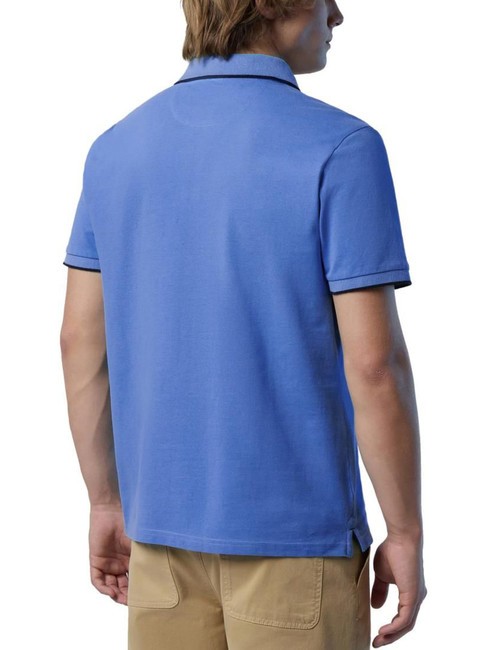 COLLAR STRIPED Polo à manches courtes en coton bois de coin - chemise polo